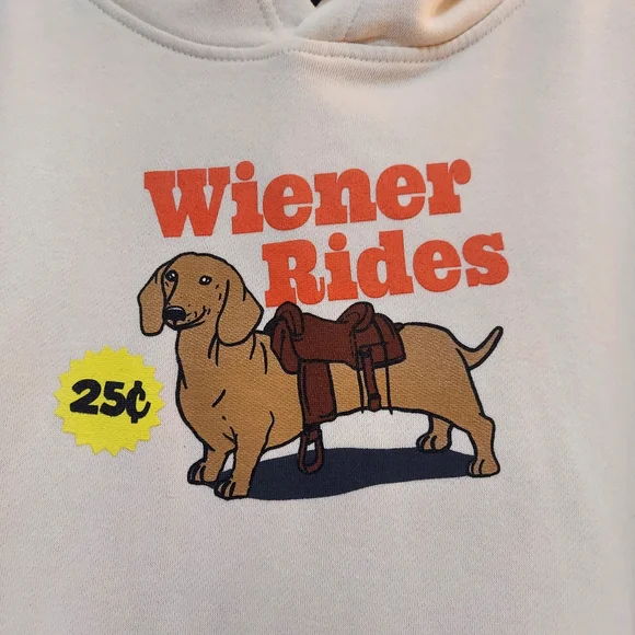 Danny Duncan Hoodie Cream Size XXL - Picture 2 of 5